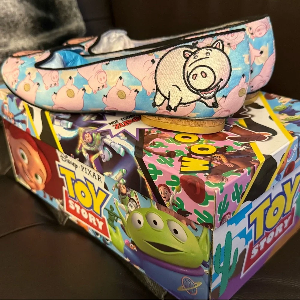 Irregular Choice Toy Story Ham Flats - Picture 3 of 5